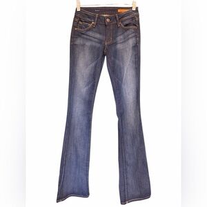 Nwt SEBASTIAN McCALL WOMEN'S BOOTCUT Low Waist JEANS STRETCH SIZE 24